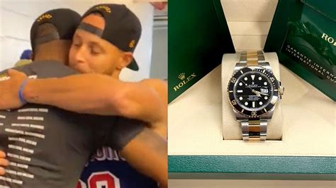 curry rolex gift|Steph Curry Gifts Teammates $38,000 Rolex Watches & Kevin .